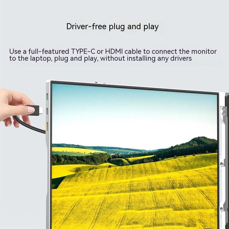 14-inch Ultra-thin Metal Dual/Triple Screen Portable Display