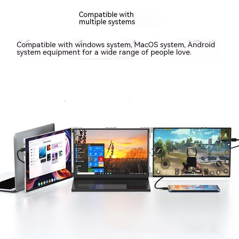 14-inch Ultra-thin Metal Dual/Triple Screen Portable Display